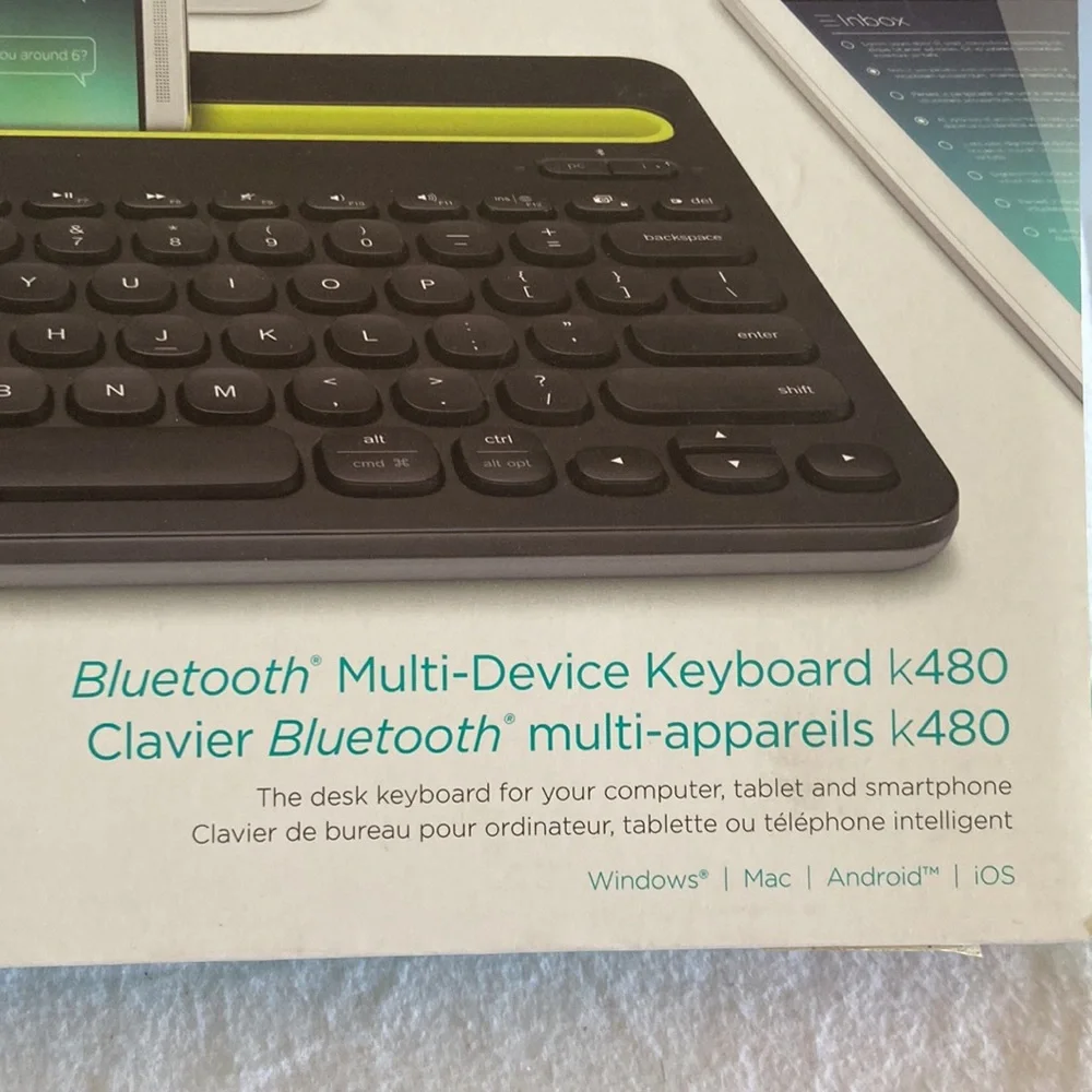 Logitech k480 wireless